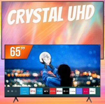 Smart Tv Led Crystal Uhd 65" Samsung Lh65beahvggxzd
