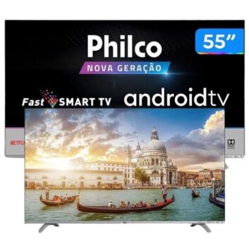 Smart TV Philco PTV55G7EAGCPBL LED Android 4K 55" 110V/220V