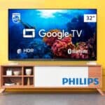 Smart TV Philips 32" HD 32PHG6918/78 LED HDR10 Dolby Vision 3X HDMI 2X USB Google TV WiFi