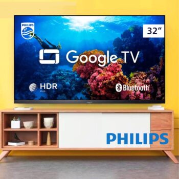 Smart TV Philips 32" HD 32PHG6918/78 LED HDR10 Dolby Vision 3X HDMI 2X USB Google TV WiFi