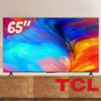 Smart TV TCL 65" LED 4K UHD Google TV 65P635