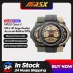 Smartwatch MASX Oasis X, GPS integrado, Certificação Militar