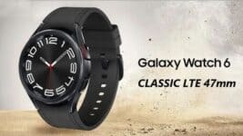 Smartwatch Samsung Galaxy Watch6 Classic LTE 47mm Tela Super AMOLED de 1.47" Grafite