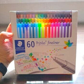 STAEDTLER Triplus fineliner brilliant colours, 60 cores, 334 C60