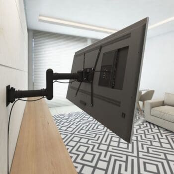 Suporte Articulado com Inclinação para TV de 19" a 56" STPA50 - Preto