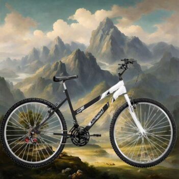 ULTRA Bikes, Bicicleta Meninas E Meninos, Preto Fosc/Branco, Aro 26