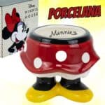 Vaso Porcelana Porta Objeto Corpo Minnie 11cm - Disney