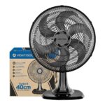Ventilador De Mesa Ventisol Preto Turbo Premium 50Cm