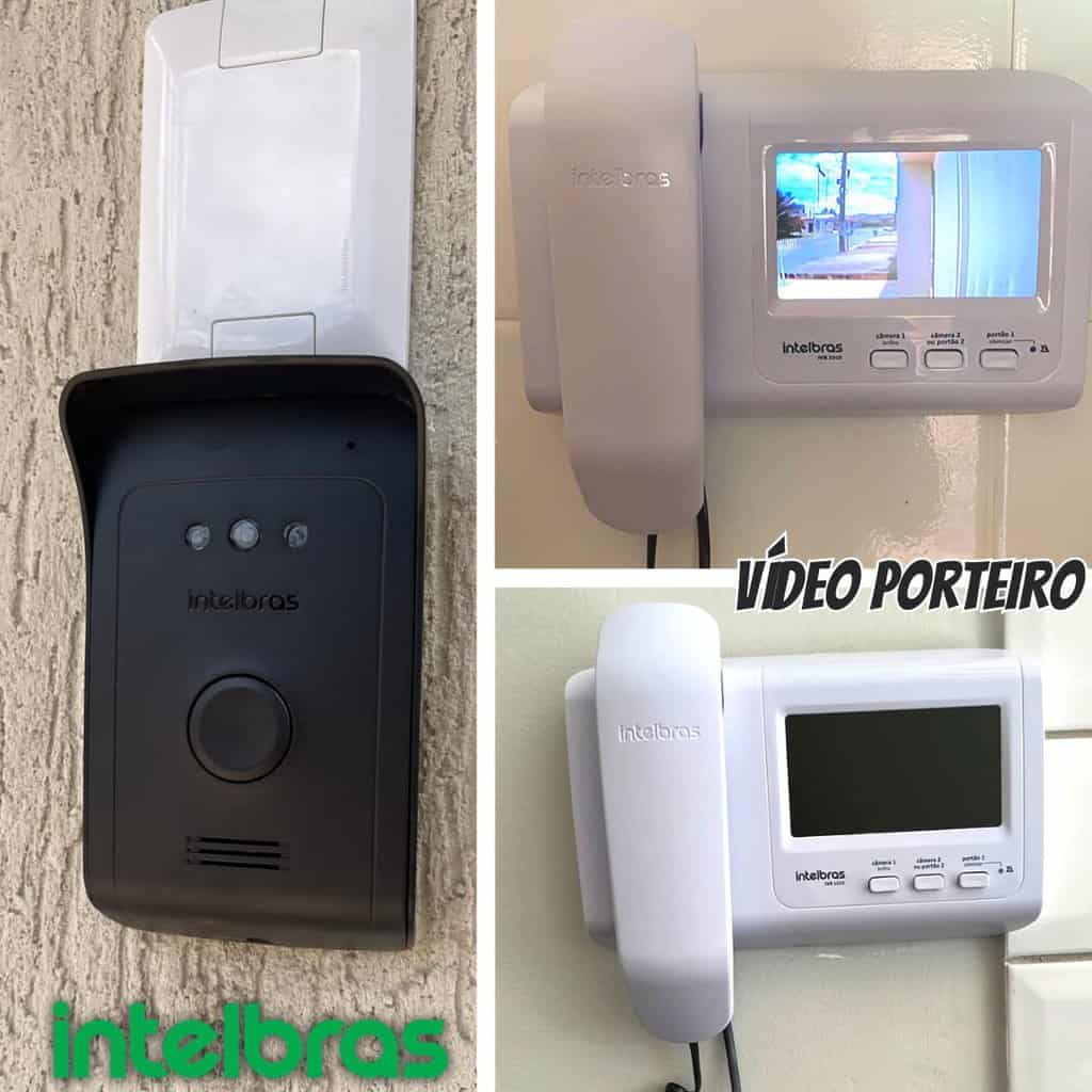 Vídeo Porteiro com Monofone e Visão Noturna IVR 1010 Branco Intelbras
