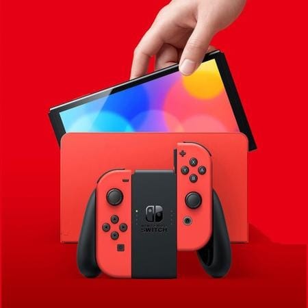 Nintendo Nintendo Switch OLED OLED 64GB cor vermelho