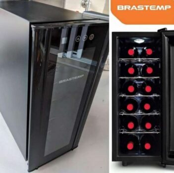 Adega Brastemp 12 Garrafas Com Painel Touch - Bzc12be