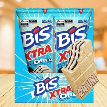 Bis Xtra Oreo - Caixa Com 24 Unidades De 45g