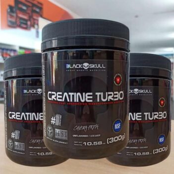 Black Skull Caveira Preta Creatine Turbo Polvo 300g