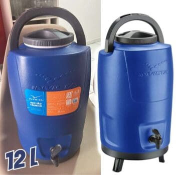 Botijão Térmico 12 Litros Azul Royal
