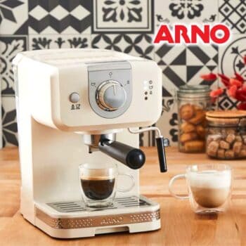 Cafeteira Arno Espresso Steam E Pump Opio Soleil Marfim 127v