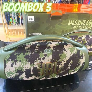 Caixa De Som Boombox 3 Camuflada Jbl