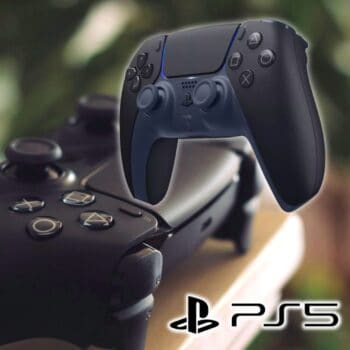 Controle joystick sem fio Sony PlayStation 5 DualSense midnight black