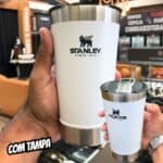 Copo térmico de cerveja com tampa Stanley|473ml