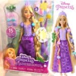 Disney Princesa Boneca Rapunzel Cabelo de Contos de Fadas