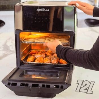 Fritadeira Air Fry Britânia Oven BFR2100P 12L - Preta