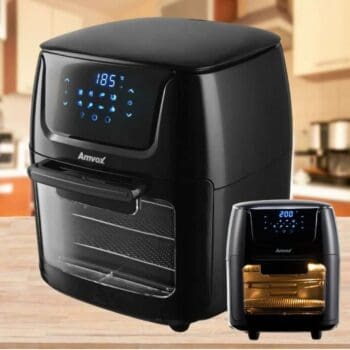 Fritadeira Elétrica Air Fryer Amvox ARF 1222 Oven 110V com 12L e 1700W