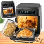 Fritadeira Elétrica Mallory Air Oven EasyCook 12 Litros Preto - 220V