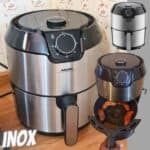 Fritadeira sem Óleo Arno Airfry Super Inox com 4,2L de capacidade e Cesto Removível IFRY
