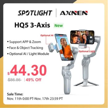 Gimbal Estabilizador de Imagem AXNEN HQ5 3 Eixos