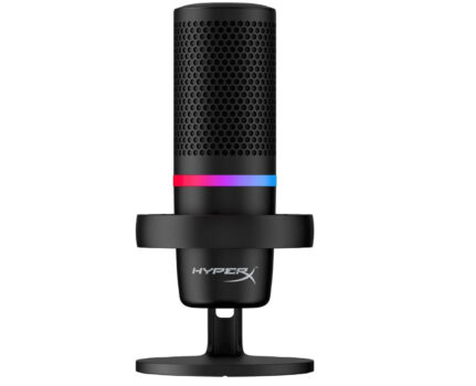 HyperX Duocast - USB Microphone (Black) - RGB Lighting -4P5E2AA