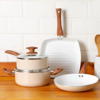 Jogo de Panelas Classic 4 peças Caqui - La Cuisine