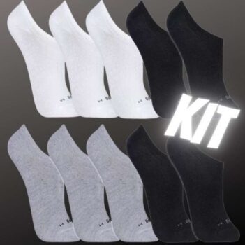 Kit 10 Pares Meias Lupo Masculina Soquete Atacado Original