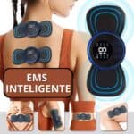 Kit 2 Massageador Portátil Recarregável Dor Pescoço Coluna