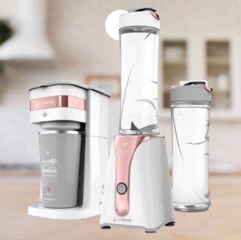Kit Cadence Dream Rosé Gold - Blender e Cafeteira - 127V