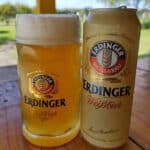 Kit Cerveja Erdinger Lata - 1 Erdinger Weissbier 500 ml + 1 Caneca Erdinger 500ml