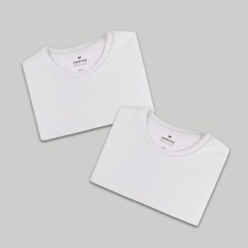 Kit Com 2 Camisetas Masculinas Básicas Hering