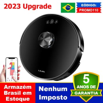 LIECTROUX LILIN XR500 Robô Aspirador com Mapeamento a Laser