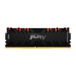 Memória Kingston Fury Renegade, RGB, 8GB, 3200MHz, DDR4, CL16, Preto - KF432C16RBA/8