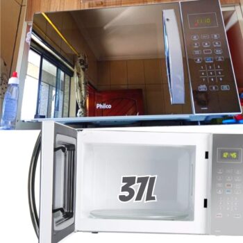 Micro-ondas 1400w Espelhado Pmo37eb 37 Litros Philco 127v 110V