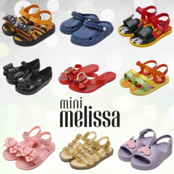 Mini Melissa com desconto extra de 30% off do cupom