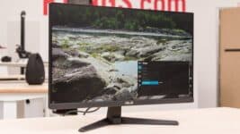 Monitor Gamer Asus TUF 24 Full HD, 165Hz, 1ms, IPS, HDMI e DisplayPort, FreeSync Premium, VESA, Som Integrado - VG249Q1A