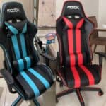 Moob Cadeira Gamer Reclinável Nitro Com Almofadas para Lombar e Pescoço