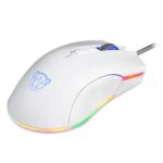 Mouse Gamer Motospeed V70 Essential Chroma Rgb 7 Botões 12.400dpi - Branco