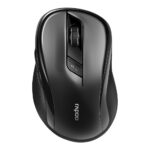 Mouse Rapoo Bluetooth + 2.4 Ghz Black Garantia 5anos Com Pilha - M500