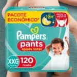 Pampers Ajuste Total Fralda XXG 120 unidades