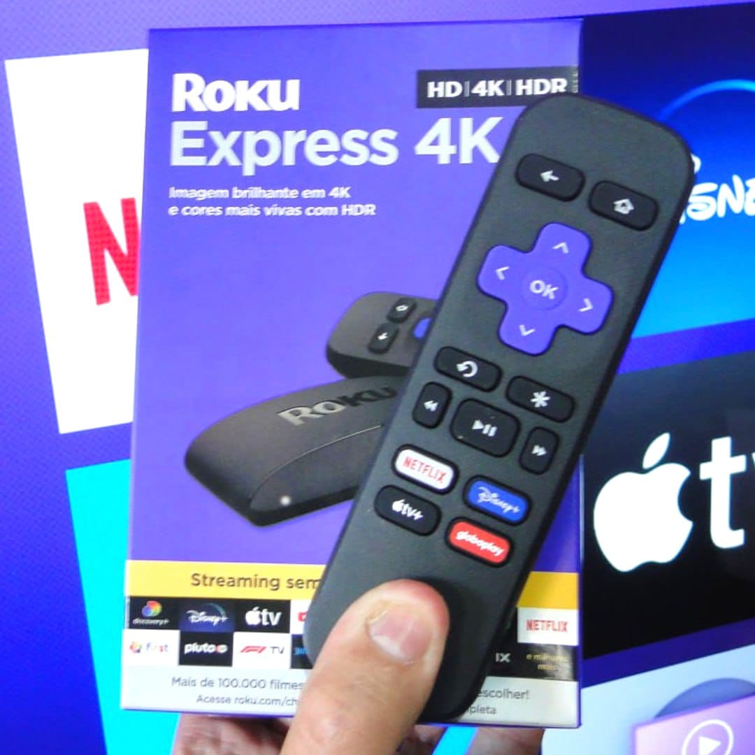 Convertidor Smart TV Roku Express 4k HD Streaming ROKU