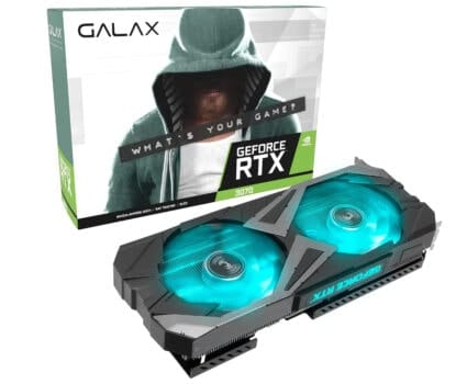 PLACA DE VIDEO GALAX GEFORCE RTX 3070 EX (1-CLICK OC) 8GB GDDR6 DE 256 BITS - 37NSL6MD2VXI