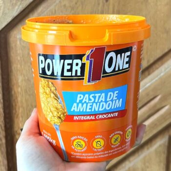 Power One - Pasta de Amendoim Crocante, 1,005kg