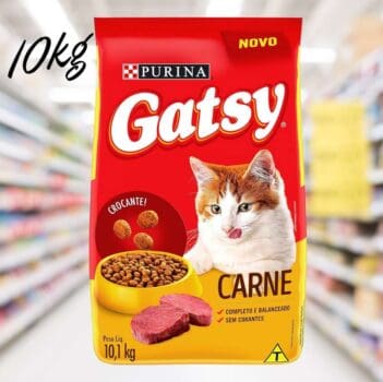 Ração Gatos Adultos GATSY Carne 10,1kg