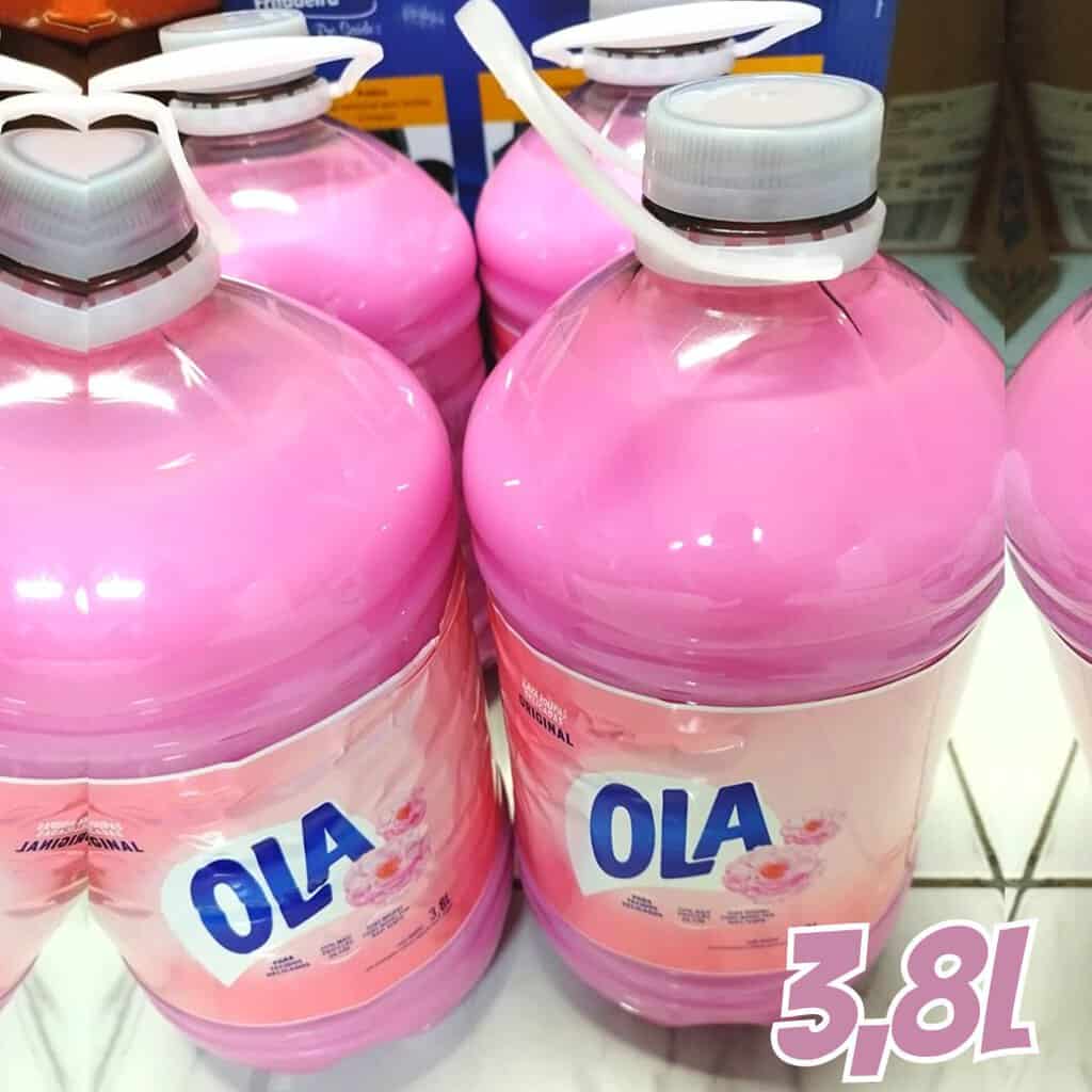 Sabão Líquido Ola Original para Roupas Finas e Delicadas 3,8l