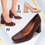 Scarpin Vizzano Salto Médio Feminino